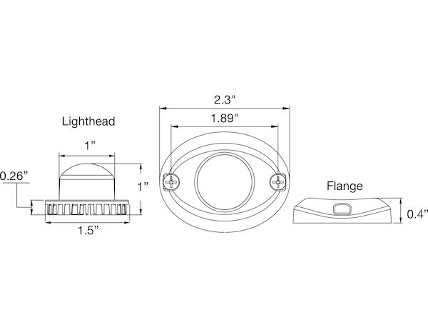 Load image into Gallery viewer, 15 Foot Clear Bolt-On Hidden Strobe Kits With In-Line Flashers With 6 LED