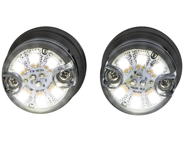 Load image into Gallery viewer, 25 Foot Amber Push-On Hideaway Strobe Kit With In-Line Flashers With 6 LED