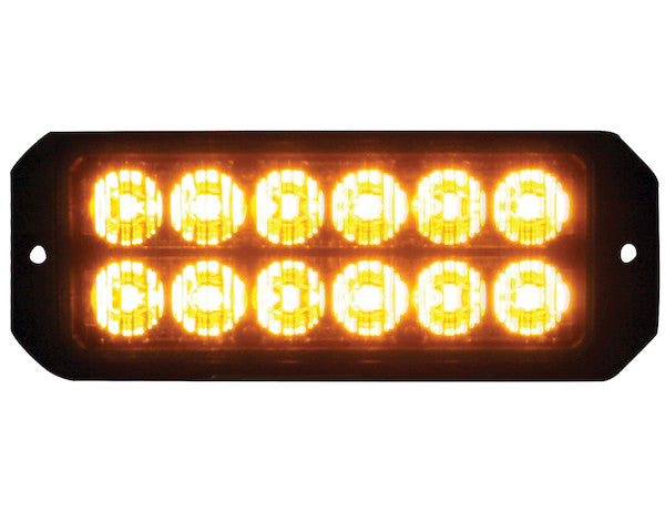 Load image into Gallery viewer, Amber Dual Row 5 Inch LED Strobe Light