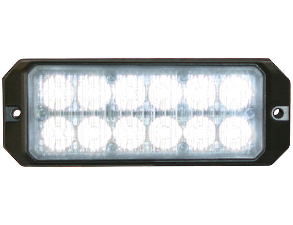 Load image into Gallery viewer, Clear Dual Row 5 Inch LED Strobe Light