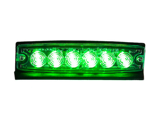 Load image into Gallery viewer, Ultra Thin 5 Inch Green LED Strobe Light