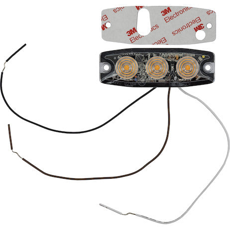 Load image into Gallery viewer, Ultra Thin 3.5 Inch Amber LED Strobe Light