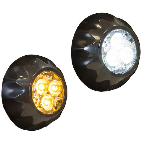 Load image into Gallery viewer, Clear Surface/Recess Mount Round LED Strobe Light
