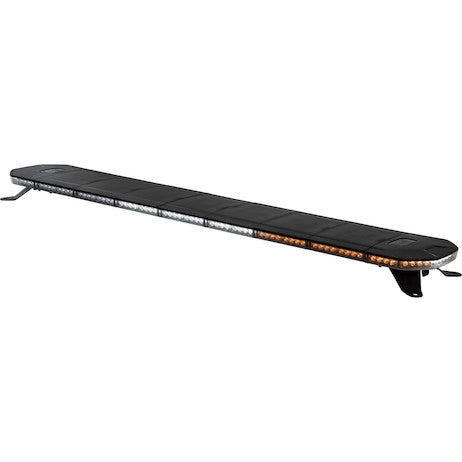 Load image into Gallery viewer, 54 Inch Amber/Clear LED Light Bar with Warning / Clear Take Downs & Alley Lights