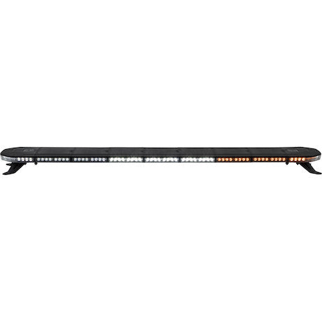 Load image into Gallery viewer, 54 Inch Amber/Clear LED Light Bar with Warning / Clear Take Downs & Alley Lights