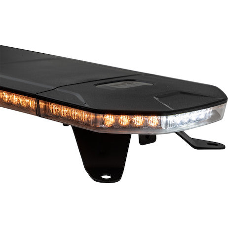 Load image into Gallery viewer, 24 Inch Amber/Clear LED Light Bar with Warning / Clear Take Downs & Alley Lights