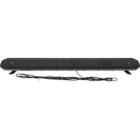 Load image into Gallery viewer, 60 Inch Amber/Clear LED Light Bar with Warning / Clear Take Downs & Alley Lights / Rear Facing Turn Signals