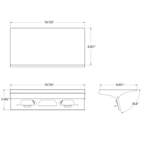 Load image into Gallery viewer, Drill-Free Light Bar Cab Mount for Ford® F-150 (2015+), F250-550 (2017+)