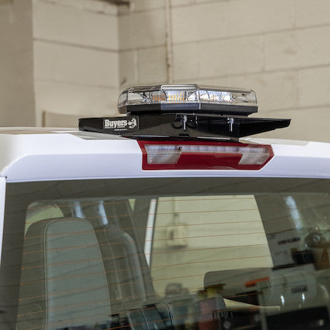 Load image into Gallery viewer, Pro Series Drill-Free Light Bar Cab Mounts for GM® 1500-4500 LT/LD with Spoiler (2020+)