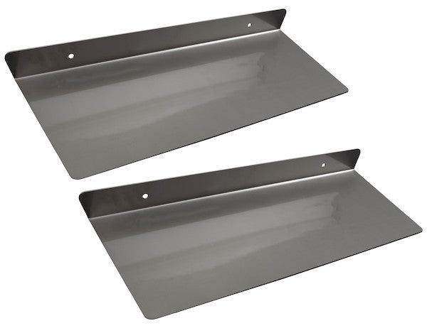Load image into Gallery viewer, Replacement Stainless Steel Under Tailgate Spill Shield for SaltDogg Spreaders - Pair