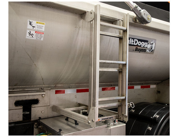 Load image into Gallery viewer, Stainless Steel Folding Ladder for SaltDogg® MDS Dump Body/Spreader