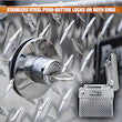 Load image into Gallery viewer, DIAMOND TREAD ALUMINUM CROSSOVER TRUCK TOOL BOX SERIES