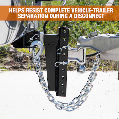Load image into Gallery viewer, 3/8x22 Inch Class 4 Trailer Safety Chain With 1 Inch Forged Slip Hook-30 Proof