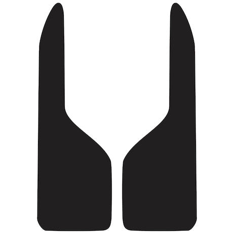 Load image into Gallery viewer, Thermo Flex Fender Guard Black Mudflaps 12x37 Inch