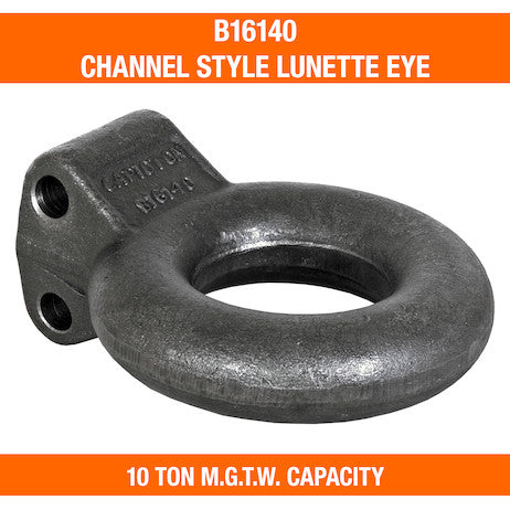 Load image into Gallery viewer, Plain 10-Ton Forged Steel Tow Eye 3 Inch I.D.