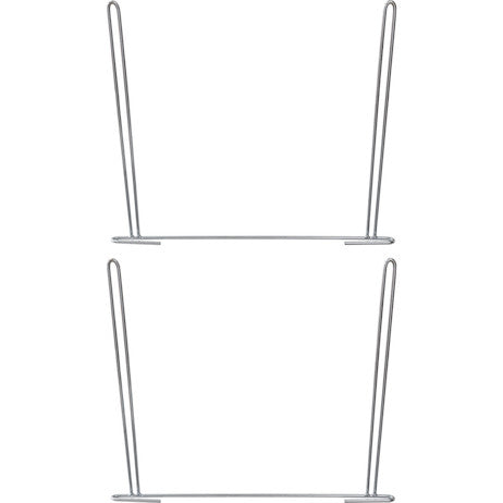 Load image into Gallery viewer, Chrome Plated Anti-Sail Brackets 24.50x20.75 Inch