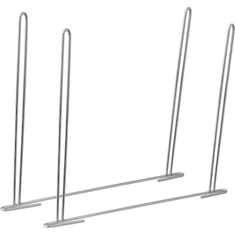 Load image into Gallery viewer, Chrome Plated Anti-Sail Brackets 24.50x20.75 Inch