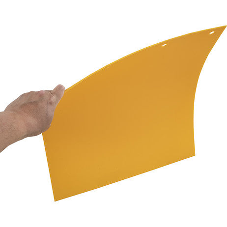 Load image into Gallery viewer, Super Durable Yellow Polymer Mudflaps 24x24 Inch
