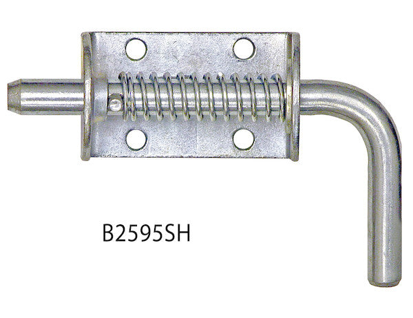 Load image into Gallery viewer, 1/2 Inch Zinc Plated Spring Latch Assembly with Keeper