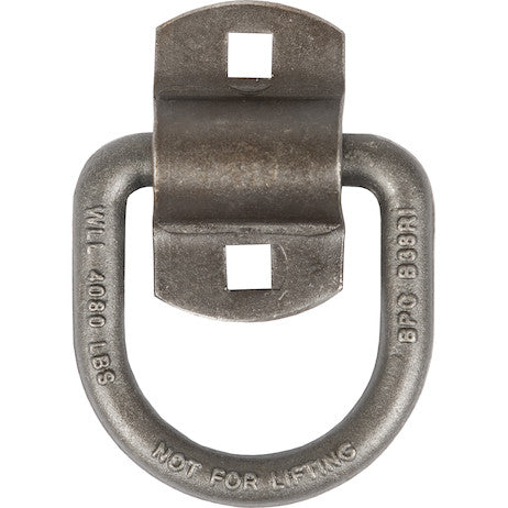 Load image into Gallery viewer, D-RING,1/2inFORGED,W/2HOLE BRKT