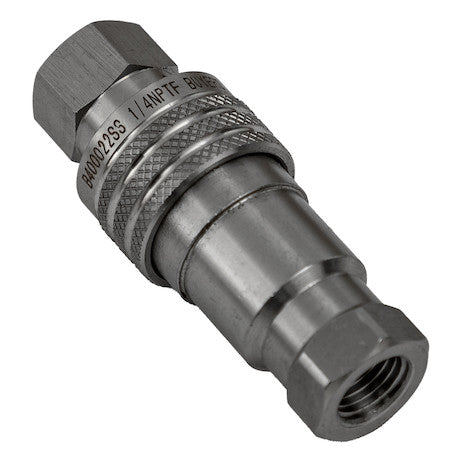 Load image into Gallery viewer, Hydraulic Coupler Set, SST, 1/4in NPTF, 1/4in BODY
