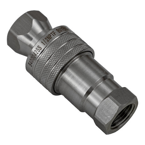 Load image into Gallery viewer, Hydraulic Coupler Set, SST, 1/2in NPTF,1 /2in BODY