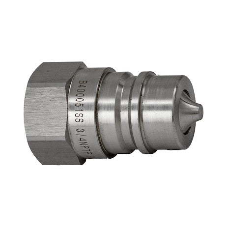 Load image into Gallery viewer, Hydraulic Coupler Set, SST, 3/4in NPTF, 3/4in BODY