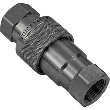 Load image into Gallery viewer, Hydraulic Coupler Set, SST, 3/4in NPTF, 3/4in BODY