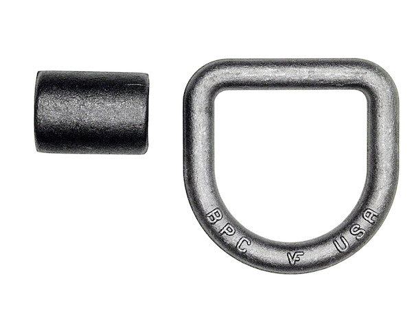 Load image into Gallery viewer, Domestically Forged 5/8 Inch Forged D-Ring With Weld-On Mounting Bracket