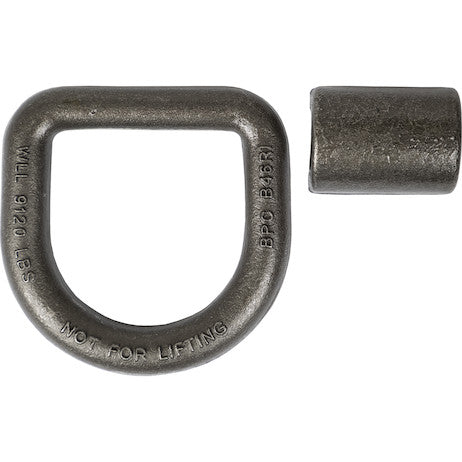 Load image into Gallery viewer, D-RING,3/4in dia 3in X 3in FORGED W/BRKT