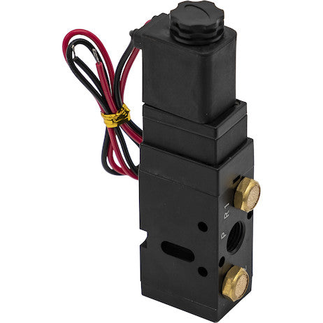 Load image into Gallery viewer, 4-Way 2-Position Solenoid Air Valve With Five 1/4 Inch NPT Ports