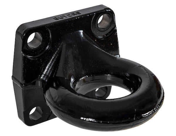 Load image into Gallery viewer, 3 Inch I.D. Heavy-Duty Forged 4-Bolt Mount Drawbar - Black