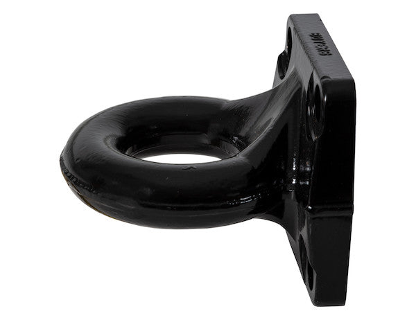 Load image into Gallery viewer, 3 Inch I.D. Heavy-Duty Forged 4-Bolt Mount Drawbar - Black