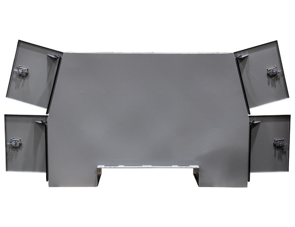 Load image into Gallery viewer, PRIMED STEEL BACKPACK TRUCK TOOL BOX SERIES WITH OFFSET FLOOR