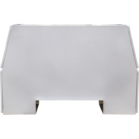 Load image into Gallery viewer, 55x24x85 Inch Gloss White Steel Service Body Backpack Truck Box - T-Handle Latch