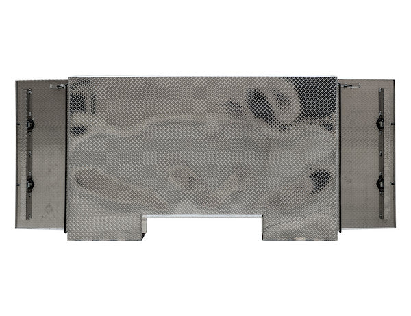 Load image into Gallery viewer, DIAMOND TREAD ALUMINUM STRAIGHT SIDE BACKPACK TRUCK TOOL BOX SERIES WITH OFFSET FLOOR