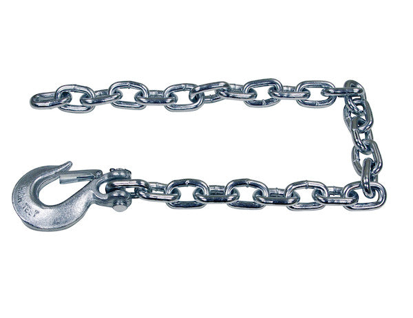 Load image into Gallery viewer, 3/8x42 Inch Class 4 Trailer Safety Chain With 1-Clevis Style Slip Hook-43 Proof