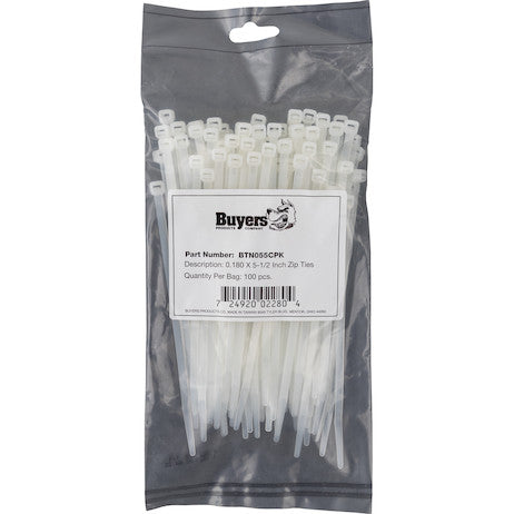 Load image into Gallery viewer, .018 x 5-1/2 Inch Zip Ties - 100 Pieces