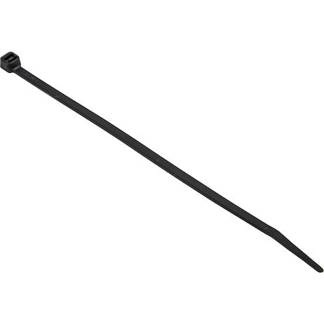 Load image into Gallery viewer, 0.180 x 11 Inch Black Weather Resistant Zip Ties - 50 Pound, 100 Pieces