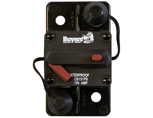 Load image into Gallery viewer, 150 Amp Circuit Breaker With Manual Push-to-Trip Reset With Large Frame