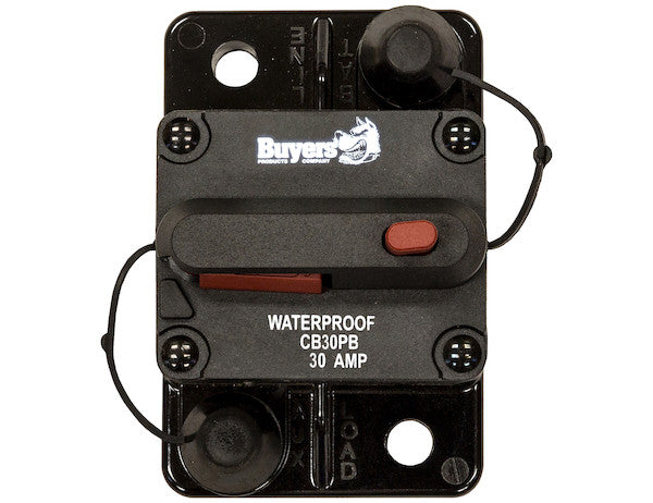 Load image into Gallery viewer, 30 Amp Circuit Breaker With Manual Push-to-Trip Reset