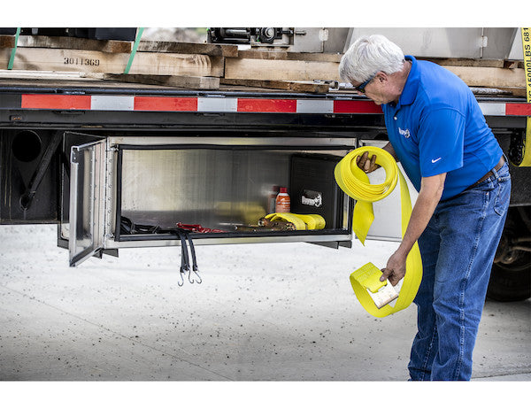 Load image into Gallery viewer, 150 Foot Roll Of DOT Conspicuity Tape With 11-Inch Red And 7-Inch White Lengths