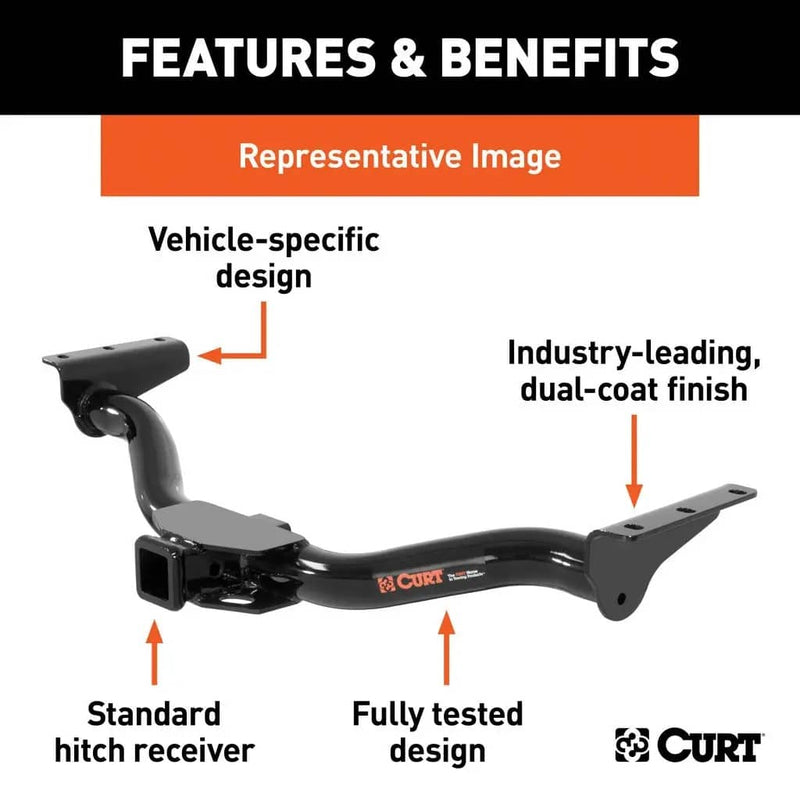 Load image into Gallery viewer, CURT Class 3/4 Hitch with 2-Inch Receiver — 1999-2012 Chevrolet & GMC - CUR-13339 - Absolute Autoguard