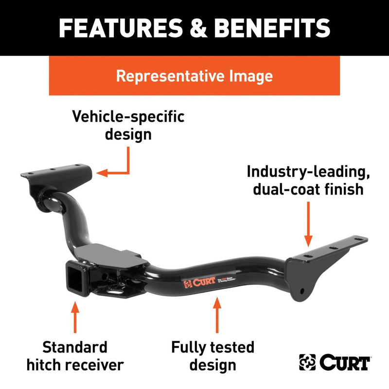 Load image into Gallery viewer, CURT Class 3/4 Hitch with 2-Inch Receiver — 2015-2019 Land Rover Discovery Sport - CUR-13396 - Absolute Autoguard