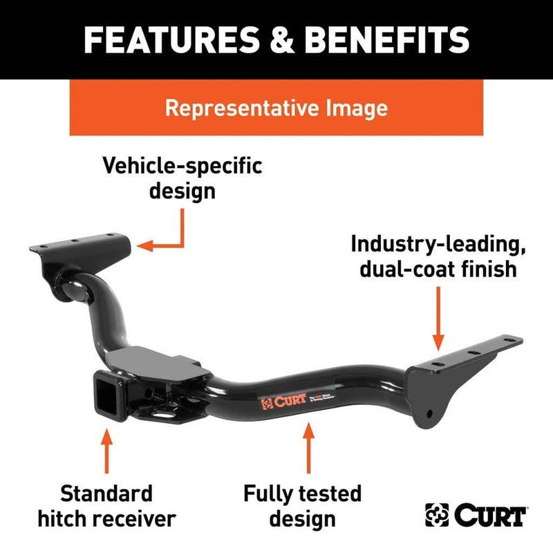 Load image into Gallery viewer, CURT Class 3 Hitch with 2-Inch Receiver — 2019-2026 BMW X5 - CUR-13451 - Absolute Autoguard