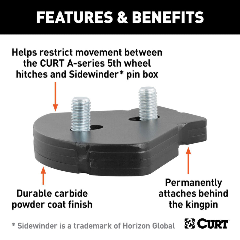 Load image into Gallery viewer, CURT A-Series 5th Wheel Wedge Kit
