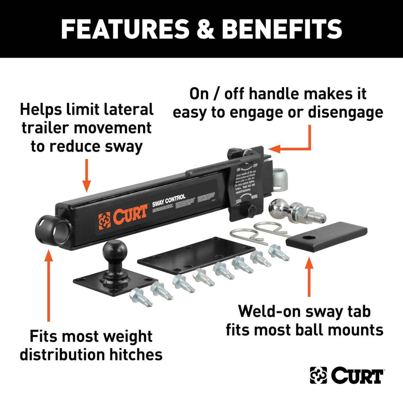 Load image into Gallery viewer, CURT Sway Control Kit