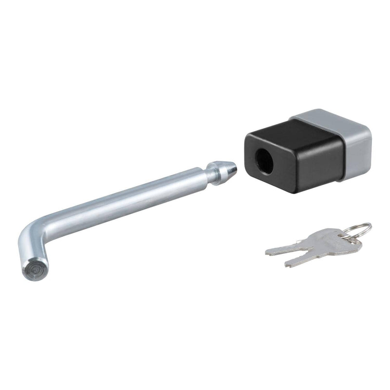 Load image into Gallery viewer, CURT 1/2" Hitch Lock (1-1/4" Receiver, Deadbolt, Chrome)