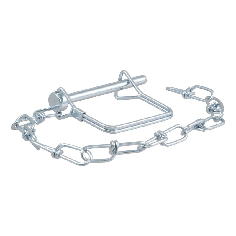 Load image into Gallery viewer, CURT 1/4" Safety Pin with 12" Chain (2-3/4" Pin Length)