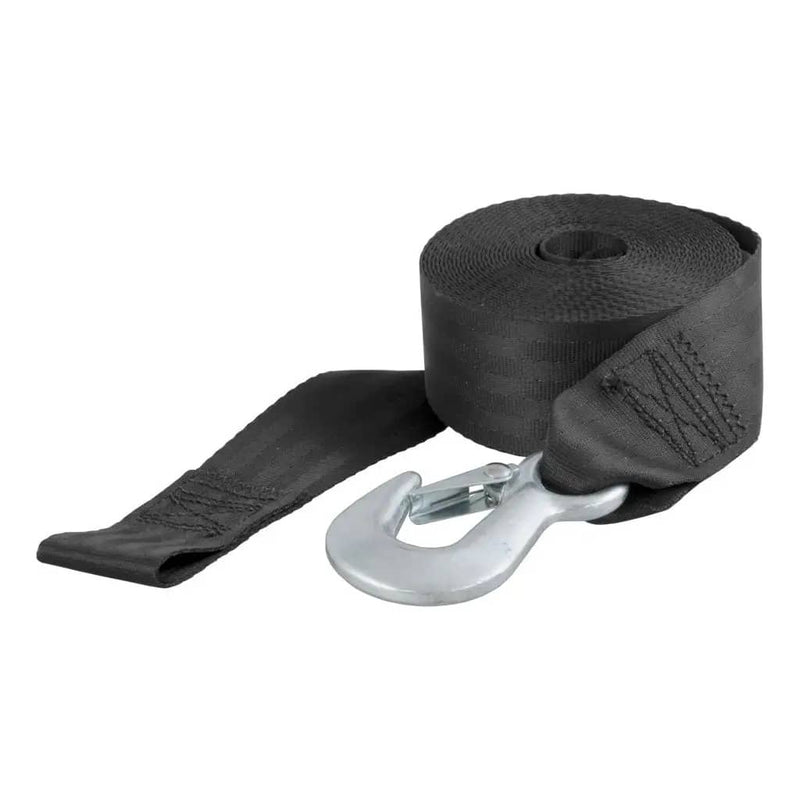 Load image into Gallery viewer, CURT 20' Winch Strap with Snap Hook (1,333 lb)